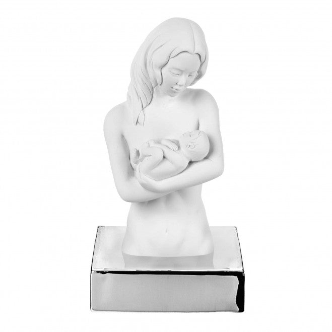 Bongelli - Bomboniera Busto Maternità H15 oro/argento