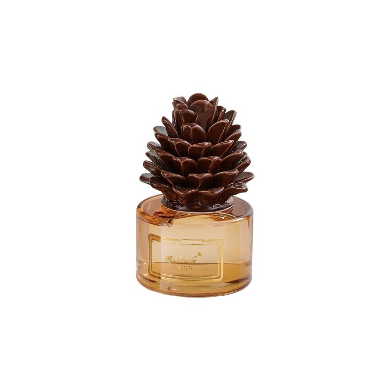 Melaverde - Profumatore tondo pigna marrone 250ml