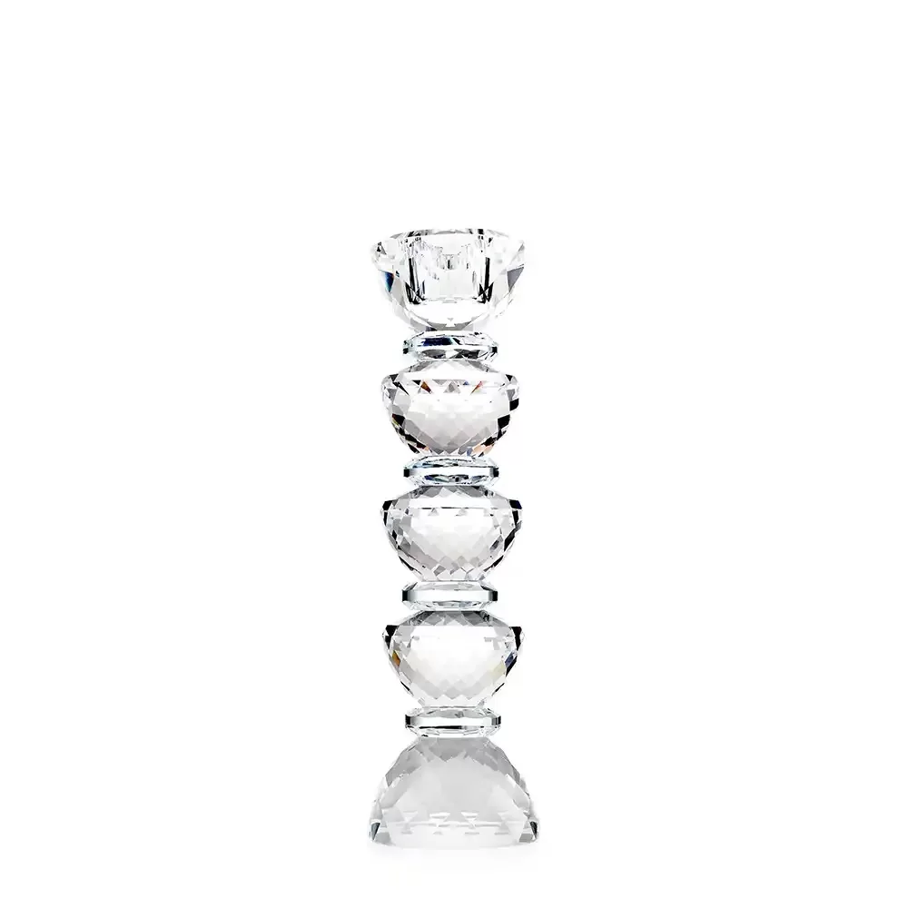 Ghiaccio candelabro a 5 bracci in cristallo trasparente | Emò Italia Ghiaccio candelabro a 5 bracci in cristallo trasparente | Emò Italia