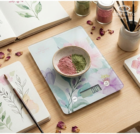 L'Infinito - Bilancia rettangolare aquarel