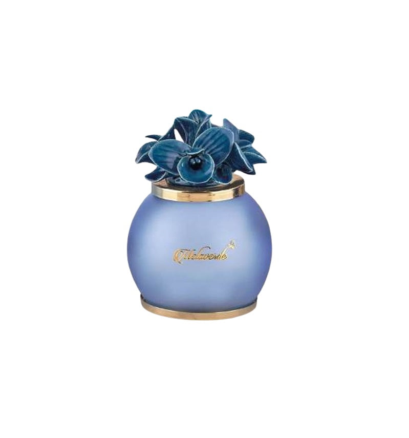 Melaverde - Lampada sfera orchidea blu media
