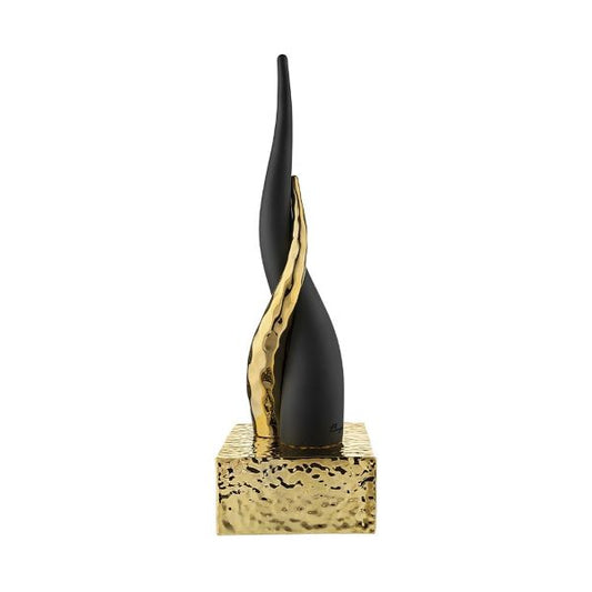 Bongelli - Corno nero-oro base oro grande