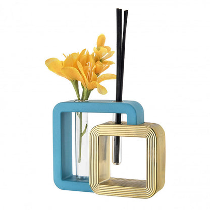 Bongelli - Vaso quadrato con profumatore 27X23h cm in più varianti