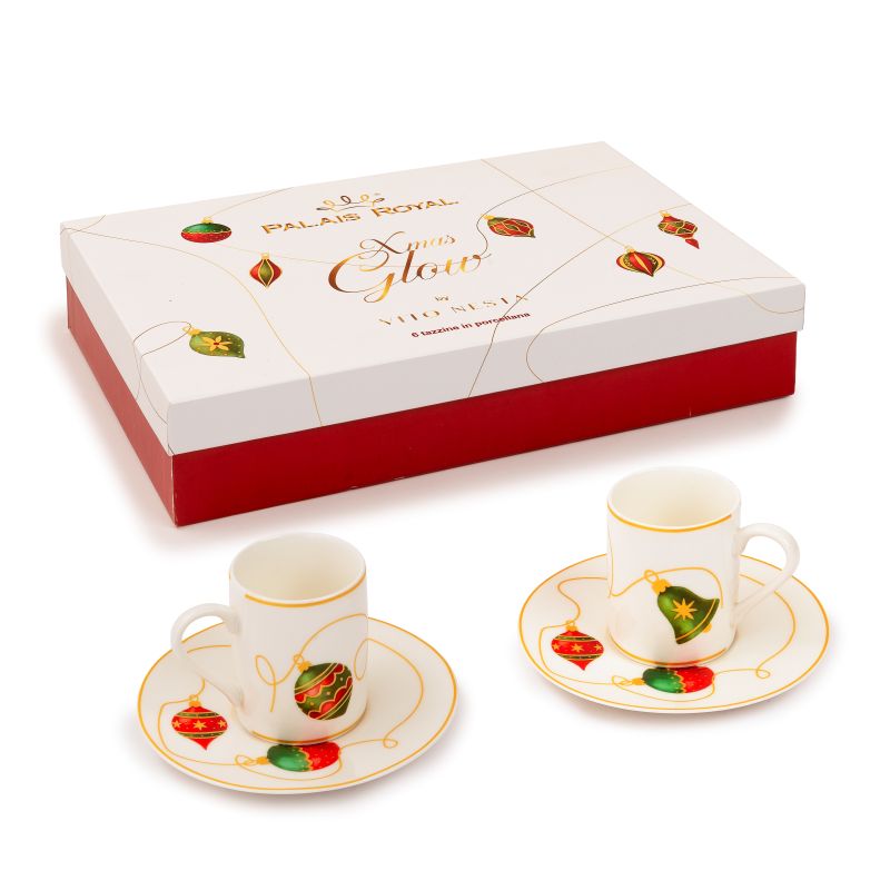 Lamart - Box 6 tazze caffè xmas glow