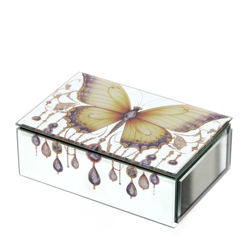 Hervit - Cofanetto legno/specchio Animalgem assortiti