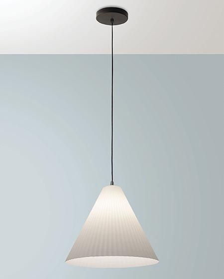 Fabas -  Cone lampadario a sospensione