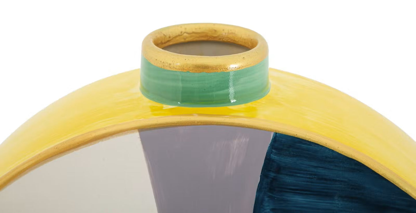 Mauro Ferretti - Vaso picassy color round 28x9x33