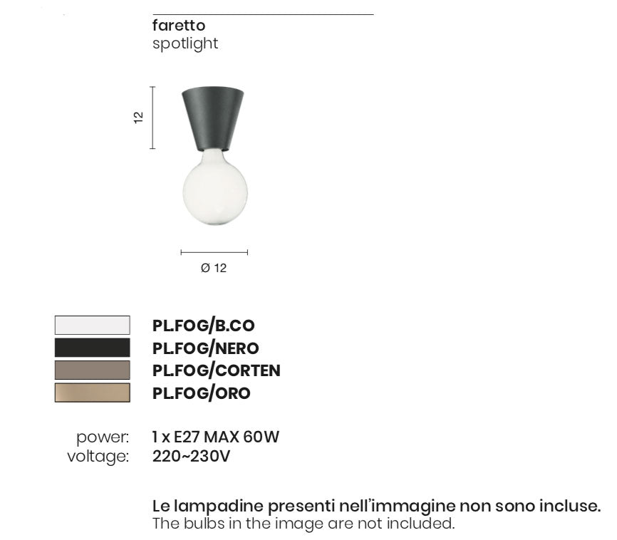 ONDALUCE- Fog faretto
