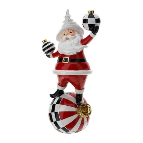 Hervit – Babbo natale fancy rosso h43