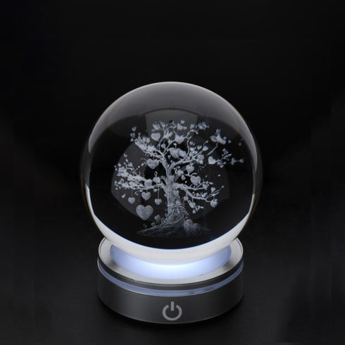 Hervit - Sfera crystal planet life tree