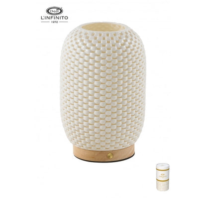 L'Infinito - Lampada led intrecciata