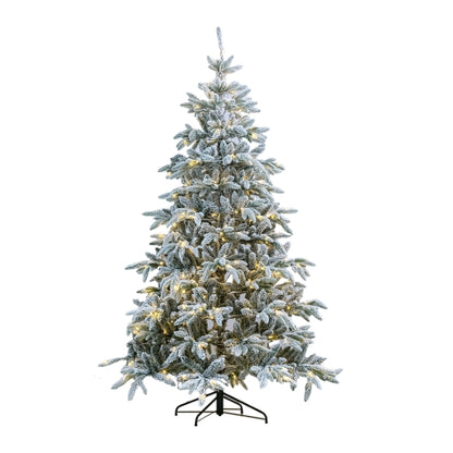 Hervit – Albero di Natale taiga verde innevato h 225cm