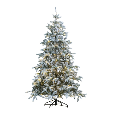Hervit – Albero di Natale taiga verde innevato h 225cm