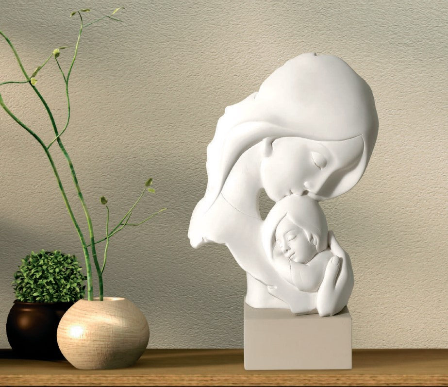 Bongelli - Maternità bianca base nocciola H34 cm