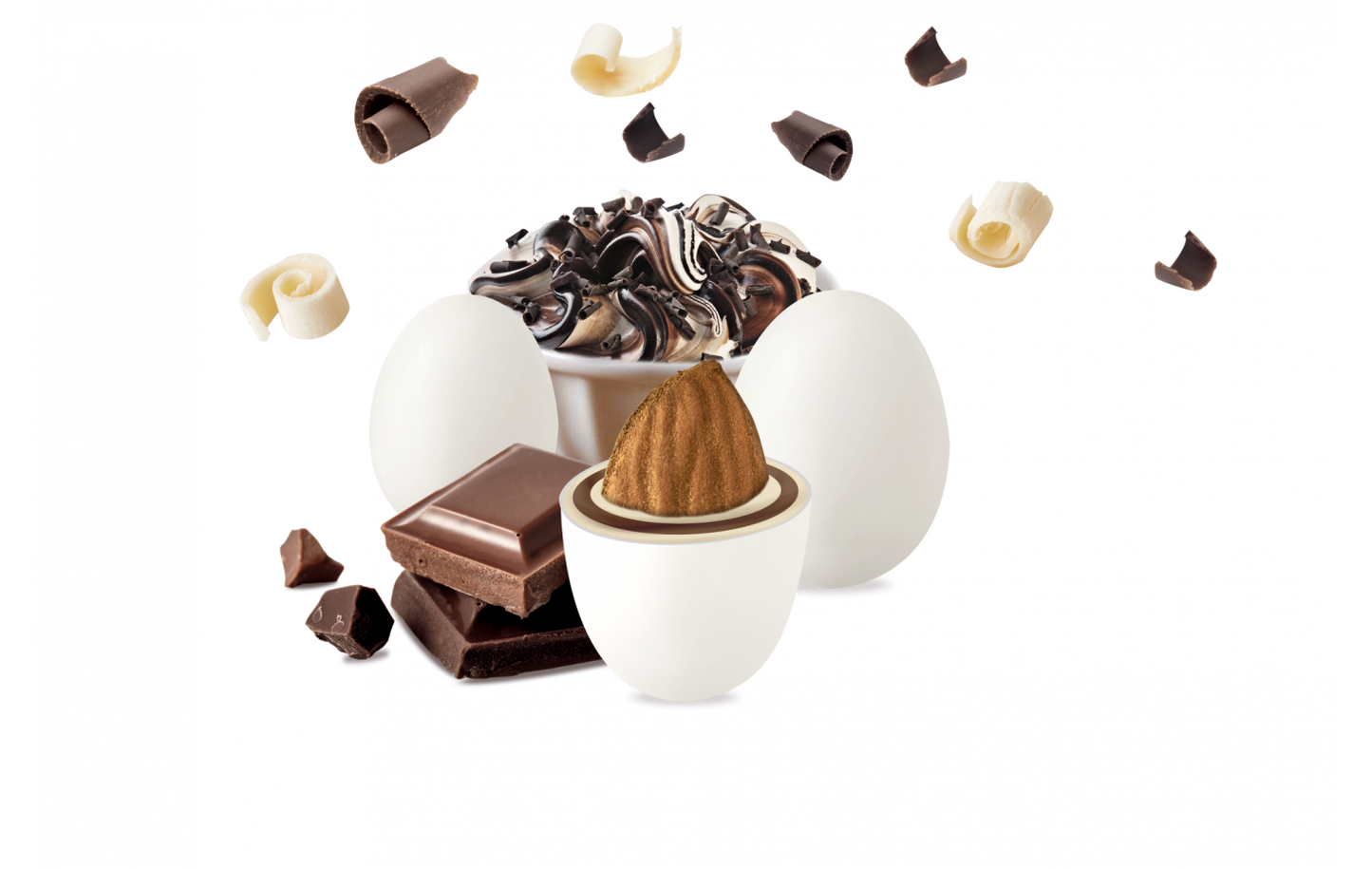 Maxtris  - Affogato al Cioccolato bianco - 1Kg