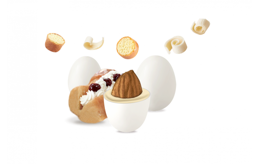 Maxtris  - Babà con panna bianco - 1Kg
