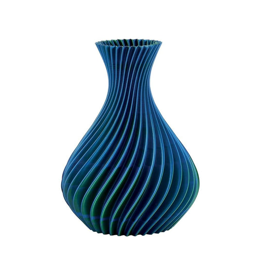 Melaverde - Vaso spirale smeraldo