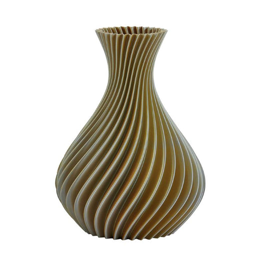 Melaverde - Vaso spirale oro silver