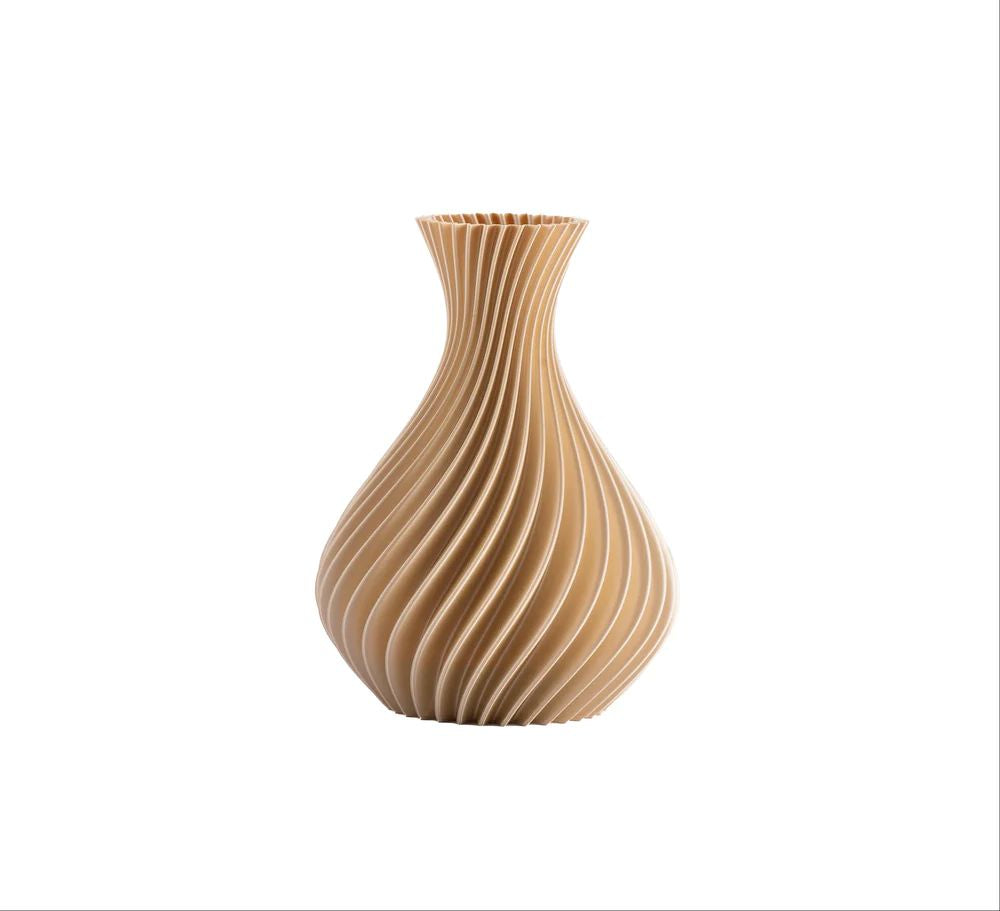 Melaverde - Vaso spirale champagne