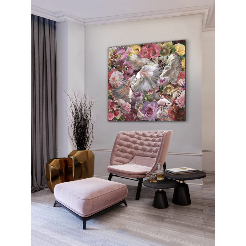 Schuller - Quadro Pesce combattente del Siam 120x120