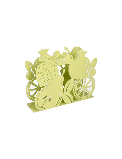Brandani - Portasalviette frutta giallo metal