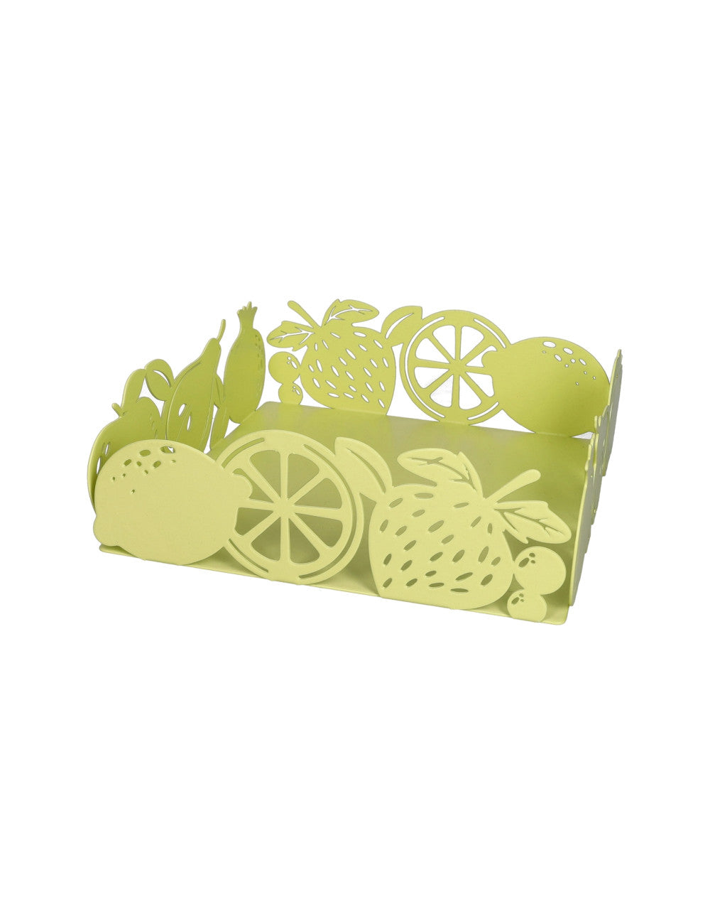 Brandani - Portatovaglioli frutta giallo metal