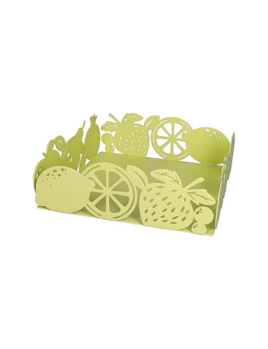 Brandani - Portatovaglioli frutta giallo metal