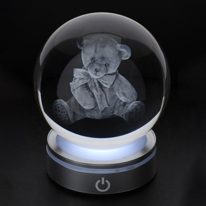 Hervit - Sfera crystal planet orsetto Ø10cm