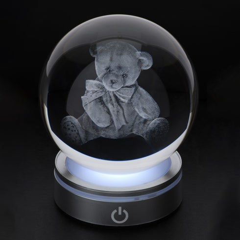 Hervit - Sfera crystal planet orsetto Ø10cm