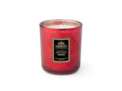 Hervit - Candela profumata rossa 150G 7X8cm