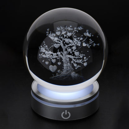 Hervit - Sfera crystal planet life tree Ø10cm