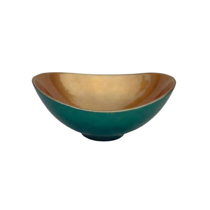 Ambienti Glamour- Centrotavola oro verde