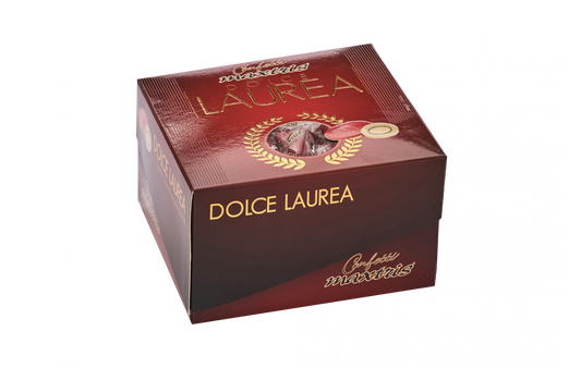 Maxtris  - Vassoio Dolce Evento Laurea Rosso - 0.50Kg