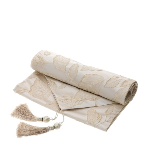 Hervit - Runner foliage beige/oro